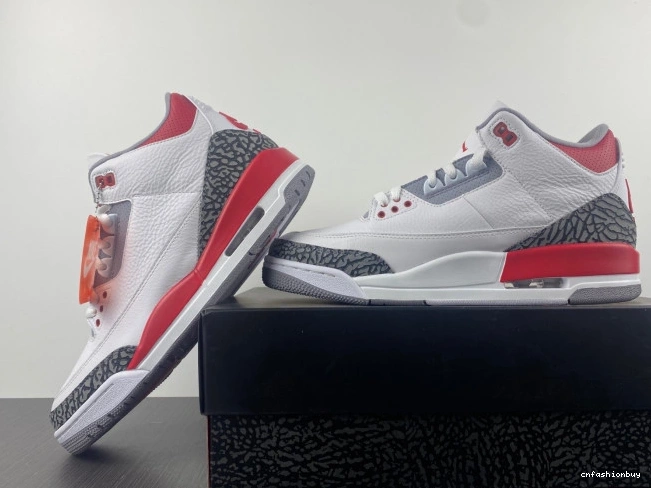 DN3707-160 Red OG Jordan 3 Air Fire 0710